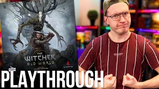 Exploring the Old World - The Witcher Old World Full Board Game Playthrough!