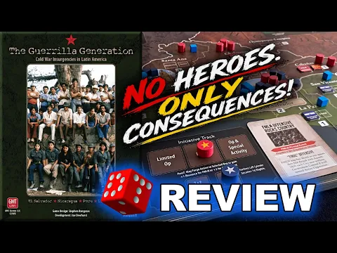 The Guerrilla Generation REVIEW | Cold War Political Wargame | GMT COIN Series Board Game