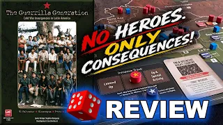 The Guerrilla Generation REVIEW | Cold War Political Wargame | GMT COIN Series Board Game