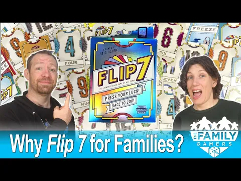Flip 7 - a party game for everyone! #boardgamereview #partygame
