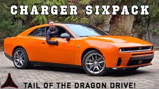 2026 Dodge Charger Sixpack -- Can This 550 HP Muscle Car Handle Tail of the Dragon??