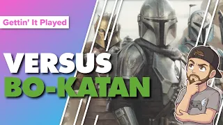 Star Wars The Deckbuilding Game Mandalorian Leaders Solo Variant vs Bo-Katan Playthrough