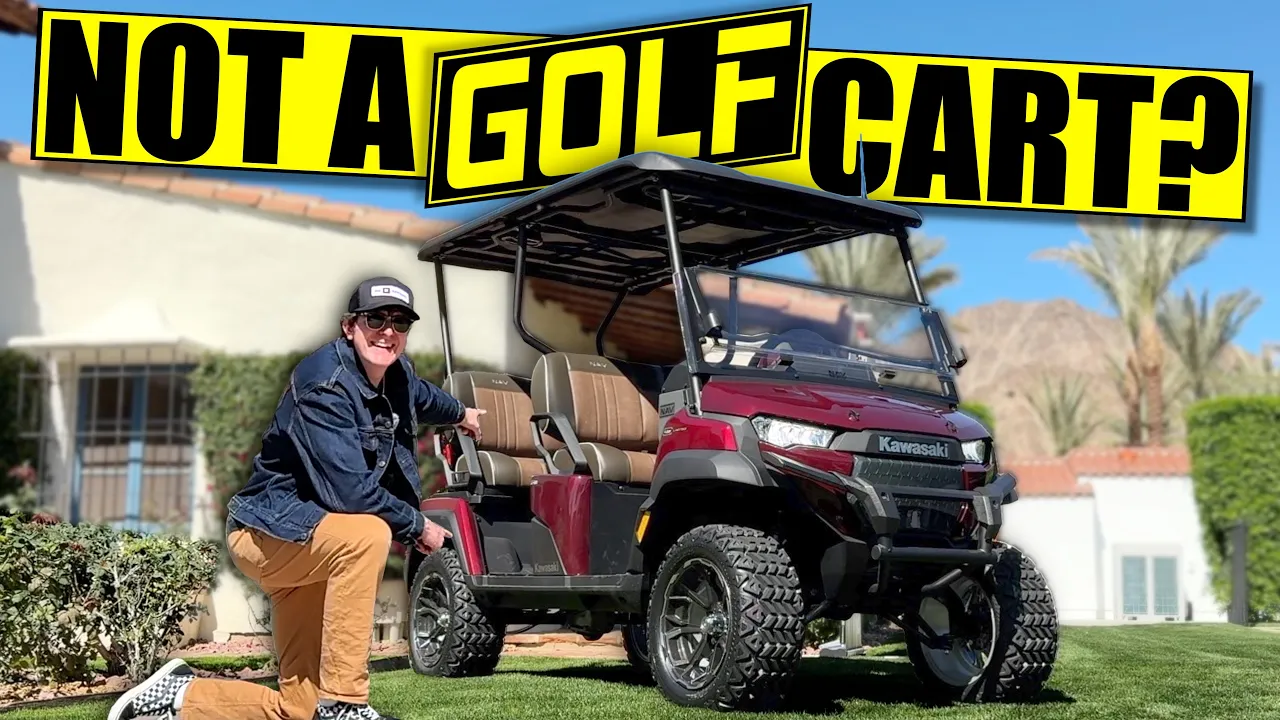 2025 Kawasaki NAV Debut: A Revolution or Just a Golf Cart?