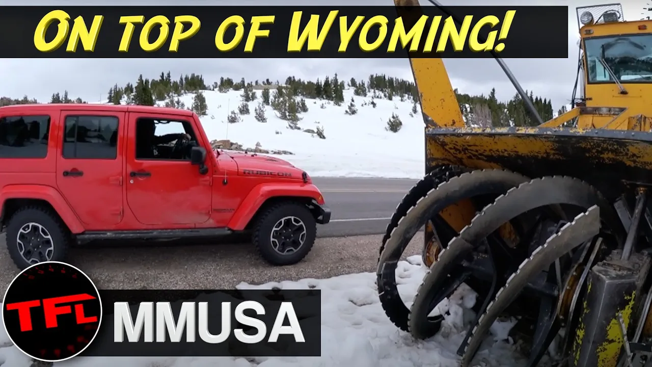 Motor Mountain Monday: Snowbound on Wyoming's Highest Mountain Top