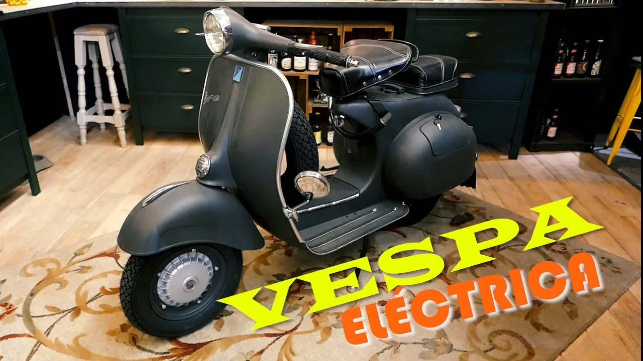 FABRICANDO UNA VESPA ELÉCTRICA del 58: ¡Instrumentación y carrocería!