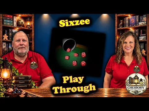 Sixzee Playthrough | 6 Dice, Big Scores & Tough Choices! FREE Print & Play Game!