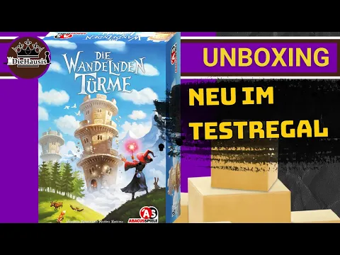 Die wandelnden Türme | Brettspiel Unboxing (ABACUSSPIELE 2022 Neuheit) [Brettspiele]