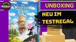 Die wandelnden Türme | Brettspiel Unboxing (ABACUSSPIELE 2022 Neuheit) [Brettspiele]