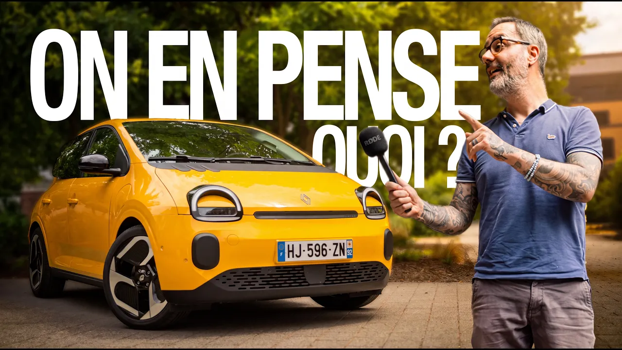 Renault Twingo électrique : on l'a montrée à la rédaction et voici les avis (sans filtre !)