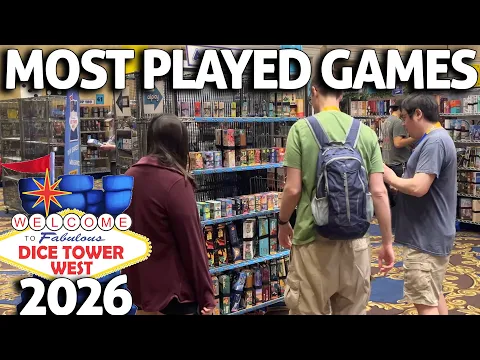 Most Checked Out Games at Dice Tower West 2026