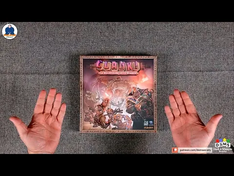 UNBOXING CLANK! THE MUMMY'S CURSE (La Maledizione della Mummia) - Board Game - #indabox
