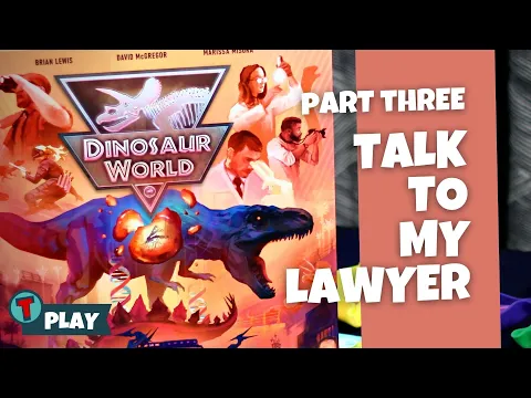 Dinosaur World Board Game | Part Three | Solo Playthrough | Learn to Play | Totally Tabled