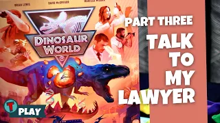 Dinosaur World Board Game | Part Three | Solo Playthrough | Learn to Play | Totally Tabled