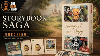 Storybook Saga | Classic Heroes In A Solo Dice Battle | Unboxing