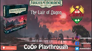 Canje Plays Arkham Horror LCG - Innsmouth Conspiracy CoOp Ep. 7 - TTS