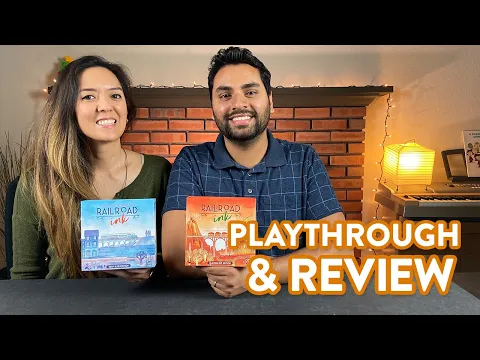 Railroad Ink - Playthrough (PLAY-ALONG)