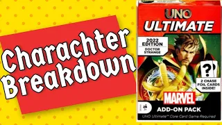 Doctor Strange - Uno Ultimate Marvel Character Breakdown