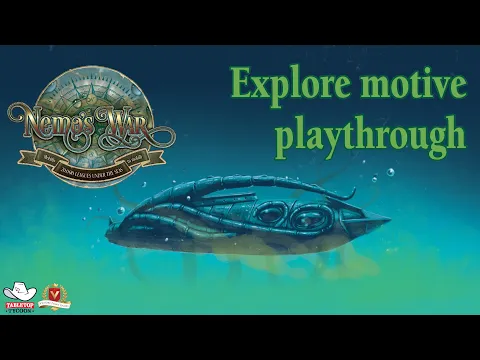 Nemo's War (2nd Edition) - Explore motive playthrough