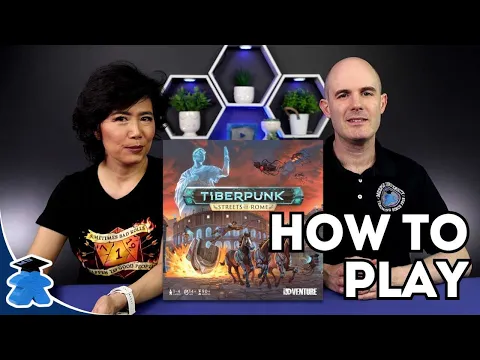 Tiberpunk : Streets of Rome - How to Play. Complete, Clear, Concise Board Game Tutorial