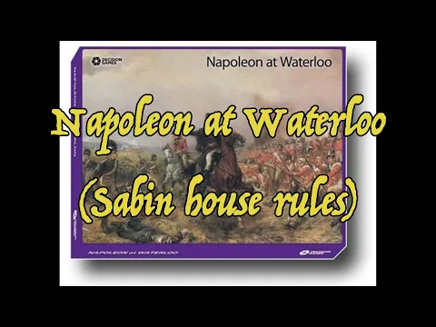 WLOG - Napoleon at Waterloo (Sabin house rules) (English language)