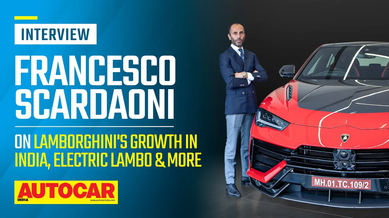 Lamborghini India sales, electric Lambo & more - Francesco Scardaoni | Q&A | Autocar India
