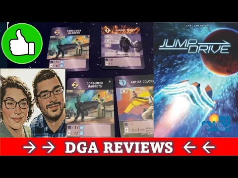 DGA Reviews Board Games: Jump Drive (Cozy Game Night)