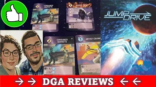 DGA Reviews Board Games: Jump Drive (Cozy Game Night)