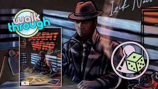Previewing and walking through Agent Who (Card Game)