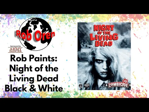 Rob Paints Night Of The Living Dead Live