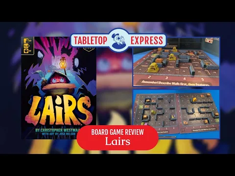 Board Game Review | Lairs by KTBG