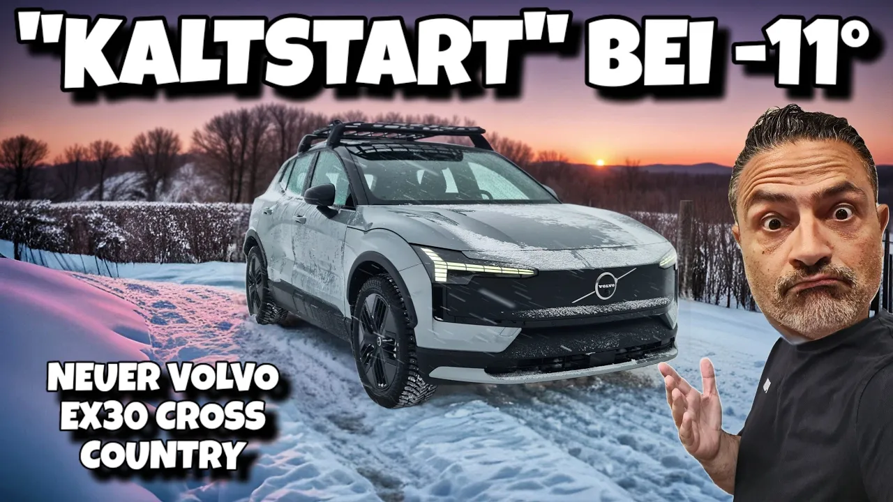 Neuvorstellung! Volvo EX30 Cross Country im harten Winter Check. Elektro fürs Gelände! #ev