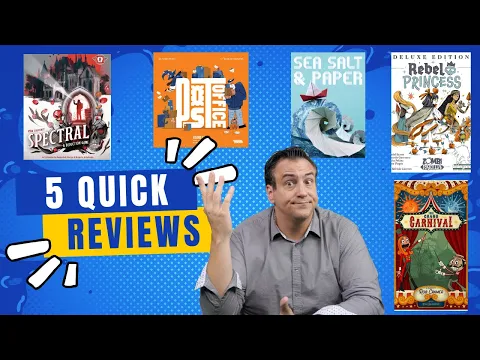 5 Quick Reviews with Joey Evans