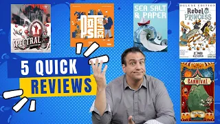 5 Quick Reviews with Joey Evans