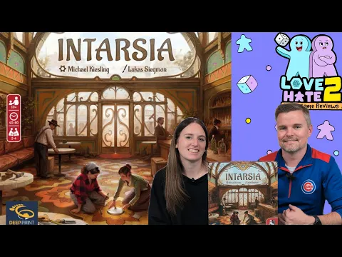 Intarsia - A Non-Gamer's Review Of This Beautiful Game Full Of Wooden Pieces!