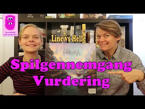 Pandoria, Spilgennemgang & Vurdering (In Danish, brætspil)