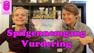 Pandoria, Spilgennemgang & Vurdering (In Danish, brætspil)