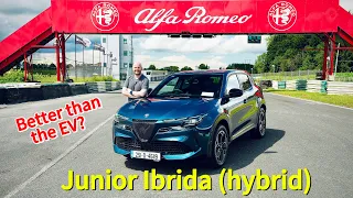 Alfa Romeo Junior Ibrida Hybrid review | Junior gets an engine finally!