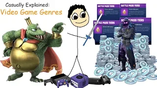 Casually Explained: Video Game Genres