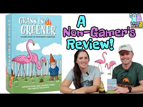 Grass Is Greener - A Non-Gamer's Review! #boardgames @bluestarpress793 @makinglemonadegames