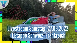 2‘500 km nach Portugal mit dem VW ID5 - Livestream Vision E Drive