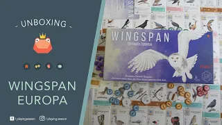 WINGSPAN: EUROPA | Unboxing