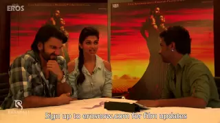 Rapid Fire With Deepika Padukone & Ranveer Singh - Goliyon Ki Raasleela Ram-leela