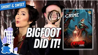 Chronicles of Crime: Cryptid Cases with Sketch. Bigfoot, Drop Bear, just part of your investigation