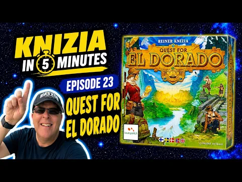 Knizia in 5 Minutes. 23 Quest For El Dorado.