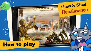 Guns & Steel: Renaissance | A Card-based civilization-building game! #boardgames #brettspiele #鋼鐵與火藥