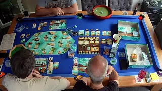 Gameplay Timelapse - Islebound - First play 3 players