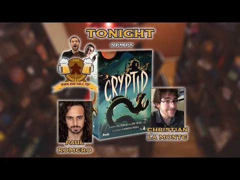 Let's Play Cryptid with Christian La Monte and Paul Romero - The Board & Barrel !help !bingo !rules