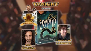 Let's Play Cryptid with Christian La Monte and Paul Romero - The Board & Barrel !help !bingo !rules
