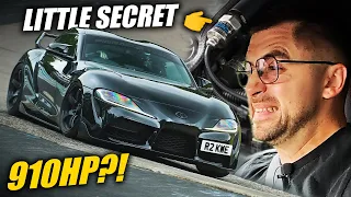 910 HP?! THE FASTEST Hybrid Turbo Toyota Supra! // Nürburgring