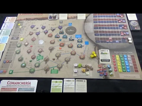 Partie en solo - Comancheria: The Rise and Fall of the Comanche Empire - EP02